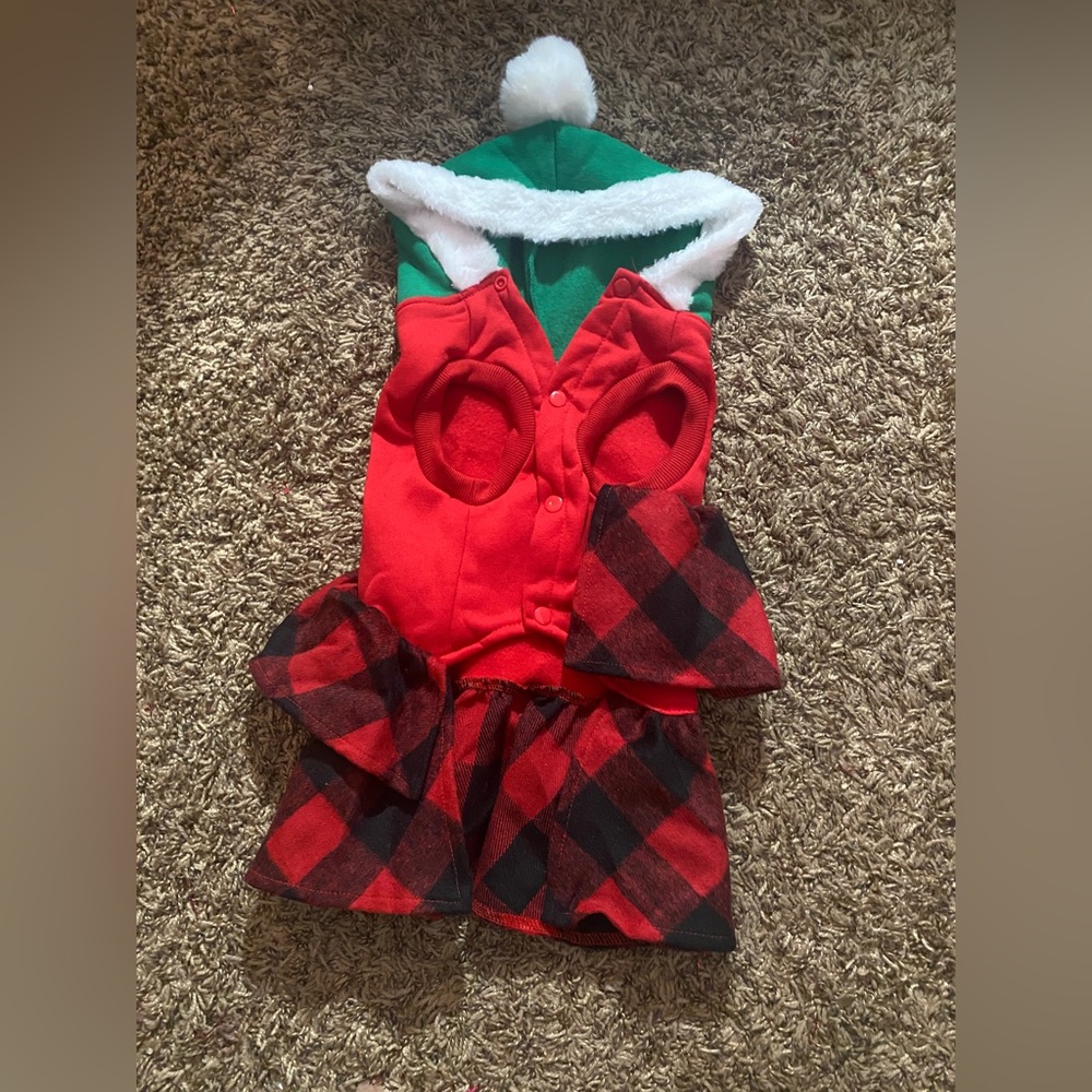 Christmas Dog Dress XL